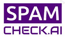 SpamCheckAI Logo