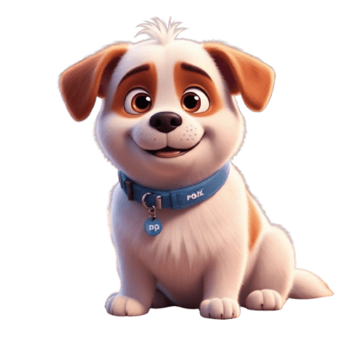 Cartoon AI Generator Logo