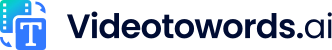 VideoToWords AI Logo