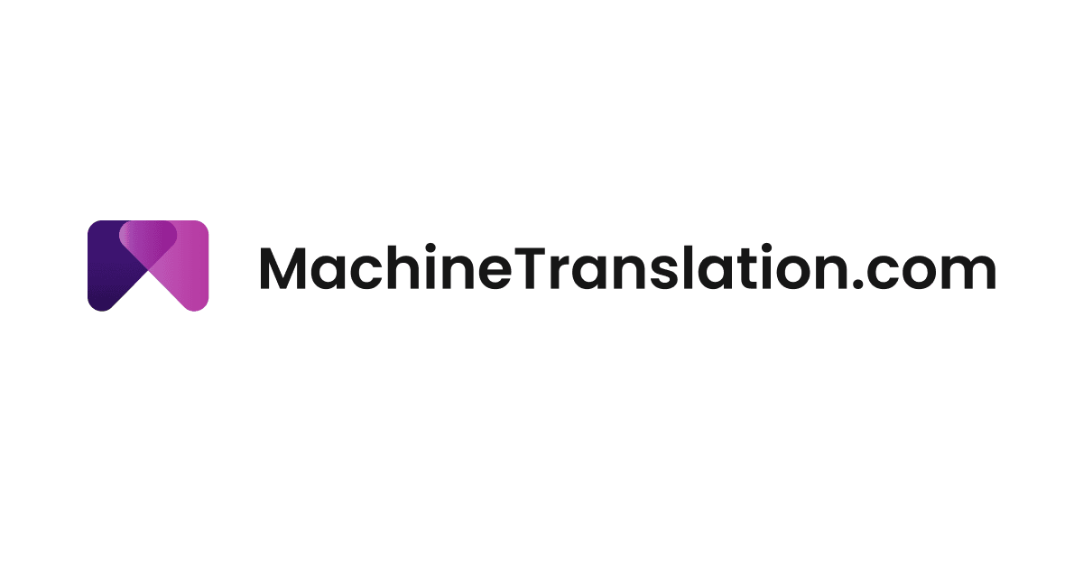 MachineTranslation.com Logo