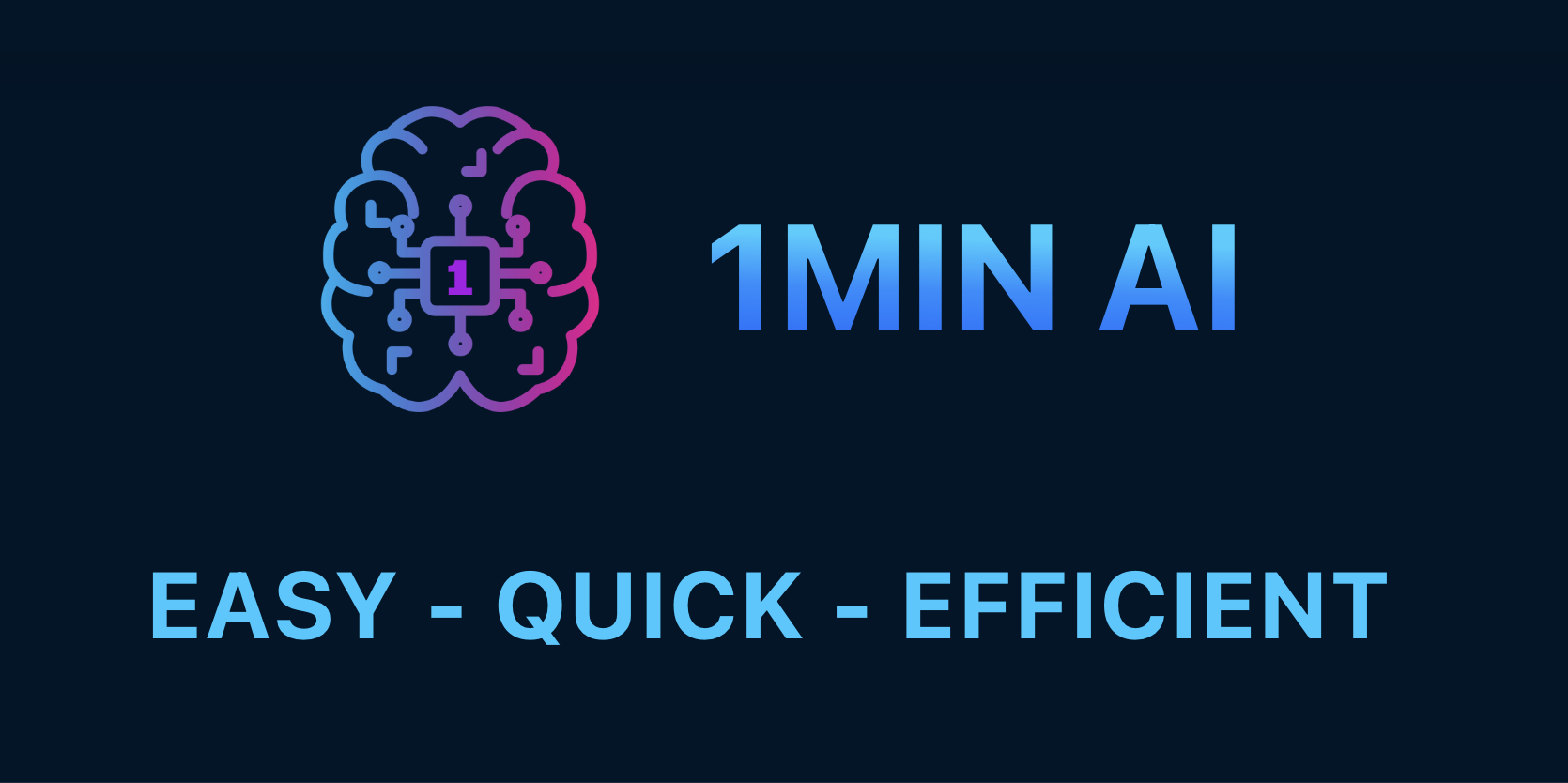1minAI Logo