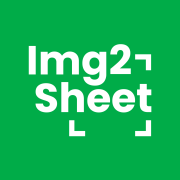 Img2Sheet Logo